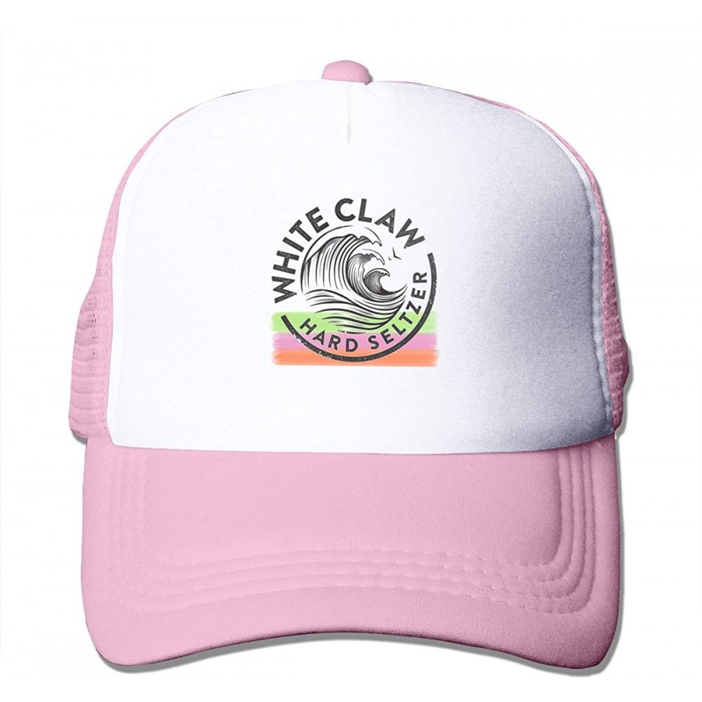 Baseball Caps Unisex White-Claw Baseball Hat Adjustable Cap Quick Dry Sports Hat - Pink - CI18XMQT2Y4 $23.22
