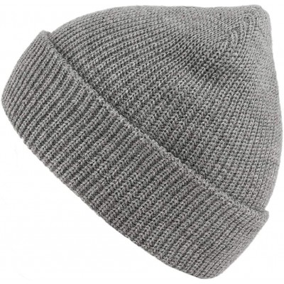 Skullies & Beanies Slouchy Beanie Hats Winter Knitted Caps Soft Warm Ski Hat Unisex - Grey - CR186ZWOL5D $22.13