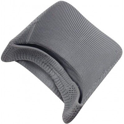 Baseball Caps Womens Summer Quick-Dry Mesh Empty Top Golf Stretchy Sun Baseball Visor Hat Cap - Light Gray - CL18H3ESQLW $7.97