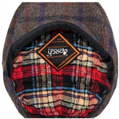 Newsboy Caps Men's Premium 100% Wool Classic Ivy Newsboy Collection Hat - CR12BQX80KD $11.73