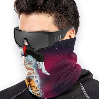 Balaclavas Unisex 3D Dragon Ball Goku Face Shield Head Wraps Bandana Headband Neck Gaiter - Style6 - C0197RLOLCT $29.88