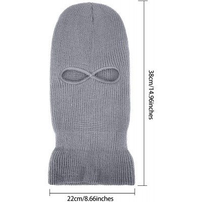 Balaclavas Hestya Ultra Thin Cycling Balaclava Outdoor - Black- White- Grey - C418K769WDD $14.24