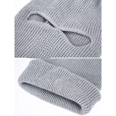 Balaclavas Hestya Ultra Thin Cycling Balaclava Outdoor - Black- White- Grey - C418K769WDD $14.24