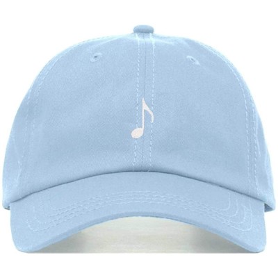 Baseball Caps Music Note Baseball Hat- Embroidered Dad Cap- Unstructured Soft Cotton- Adjustable Strap Back (Multiple Colors)...