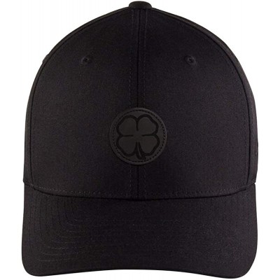Baseball Caps Sharp Luck Gray Flexfit Hat - Black - CQ18OE3EAR6 $37.26