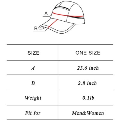 Sun Hats Outdoor Baseball Cap for Women Men Summer UV Protection Running Mesh Hat - Khaki - CT18SH9QA0C $10.22