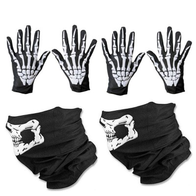 Balaclavas Skeleton Balaclava Christmas Halloween - CQ18IS0ZSYX $7.17