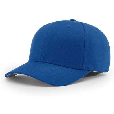 Baseball Caps 185 Twill R-Flex Blank Baseball Cap FIT HAT - Royal - CV1873NC3OH $9.84