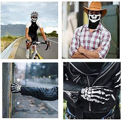 Balaclavas Skeleton Balaclava Christmas Halloween - CQ18IS0ZSYX $7.17