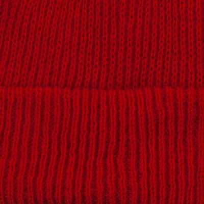 Skullies & Beanies Solid Plain Watch Cap Beanie - Red - CQ12G5JP4LB $10.68