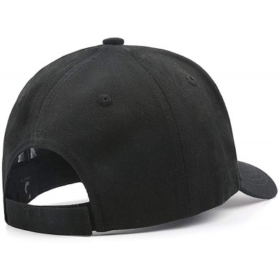 Baseball Caps Men Novel Baseball Caps Adjustable Mesh Dad Hat Strapback Cap Trucks Hats Unisex - Black-1 - CC18AHC7O96 $13.92