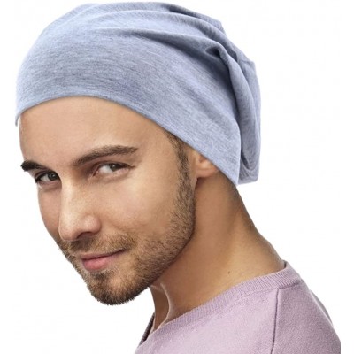 Skullies & Beanies Men Women Beanie Hat Skullcap Tuque Plain Color FFH393s02 - Light Gray - CQ187HTHRSM $10.35