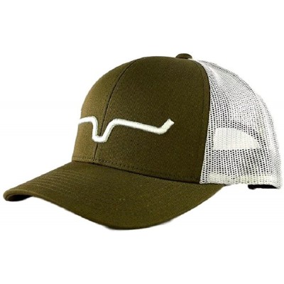 Baseball Caps All Mesh Trucker Hat - Buck Drab/Grey - C71888IN8TE $25.43