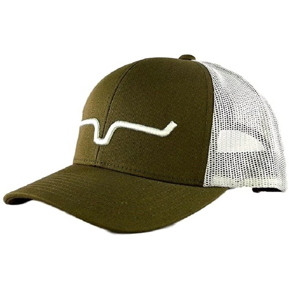 Baseball Caps All Mesh Trucker Hat - Buck Drab/Grey - C71888IN8TE $25.43