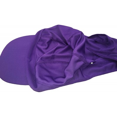 Skullies & Beanies Skull Caps & Sweat Wicking Cooling Beanie with Brim for Men and Women - Purple - CY18S2OU48D $8.12