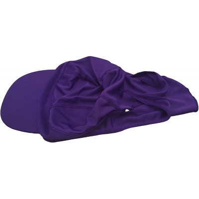 Skullies & Beanies Skull Caps & Sweat Wicking Cooling Beanie with Brim for Men and Women - Purple - CY18S2OU48D $8.12