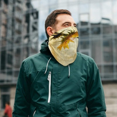 Balaclavas Ruby Throated Hummingbird Droplet - CH197QRMGLM $11.63