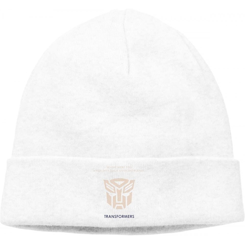 Skullies & Beanies Mens & Womens Transformers Age Of Extinction Skull Beanie Hats Winter Knitted Caps Soft Warm Ski Hat Black...