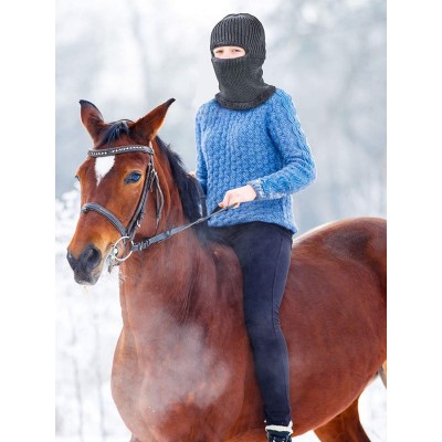 Balaclavas Pieces Knitted Balaclava Windproof Outdoor - CQ1927N7TOL $10.74