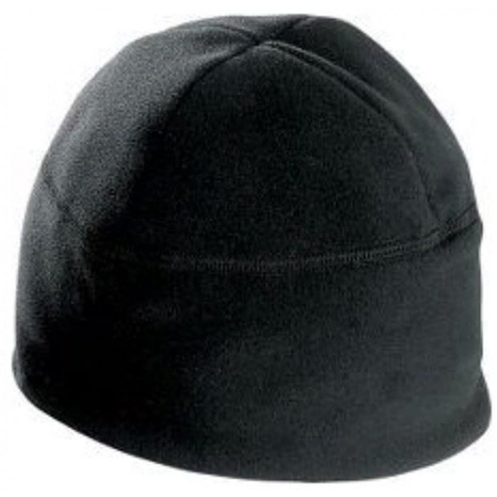 Baseball Caps Military Polartec 100 Fleece Watchmans Cap - Black - CG12O91WW7B $13.74