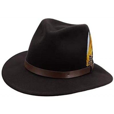 Fedoras Vintage Adjustable Australian - A-darkbrown - CT1943HKL0X $21.62