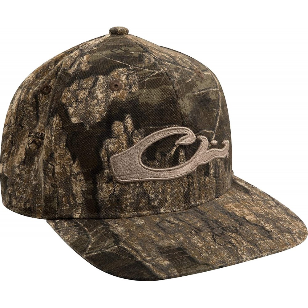 Baseball Caps Camo Flat Bill Cap - Realtree Timber - CZ18WHZ9RRH $33.50