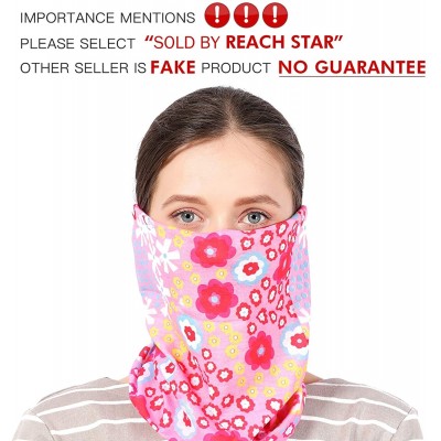 Balaclavas Summer Balaclava Womens Neck Gaiter Cooling Face Cover Scarf for EDC Festival Rave Outdoor - Br10 - CQ198W27GEK $1...