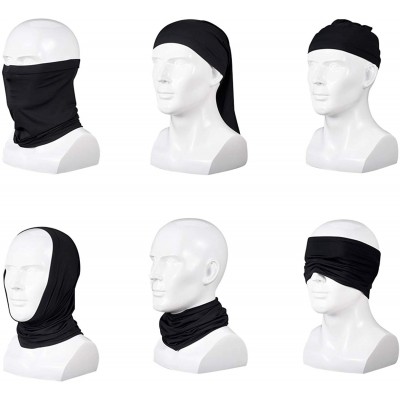 Balaclavas Summer Balaclava Womens Neck Gaiter Cooling Face Cover Scarf for EDC Festival Rave Outdoor - Br10 - CQ198W27GEK $1...