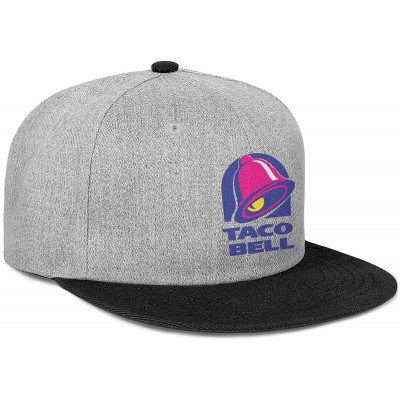 Baseball Caps Caps Adjustable Summer Taco-Bell-Logo- Street Dancing Sun Hats - Black-1 - CC194ZUG434 $19.79