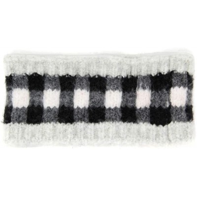 Cold Weather Headbands Me Plus Women Winter Soft Leopard Pattern Fleece Lining Headwrap Headband Ear Warmer - Tile Pattern - ...