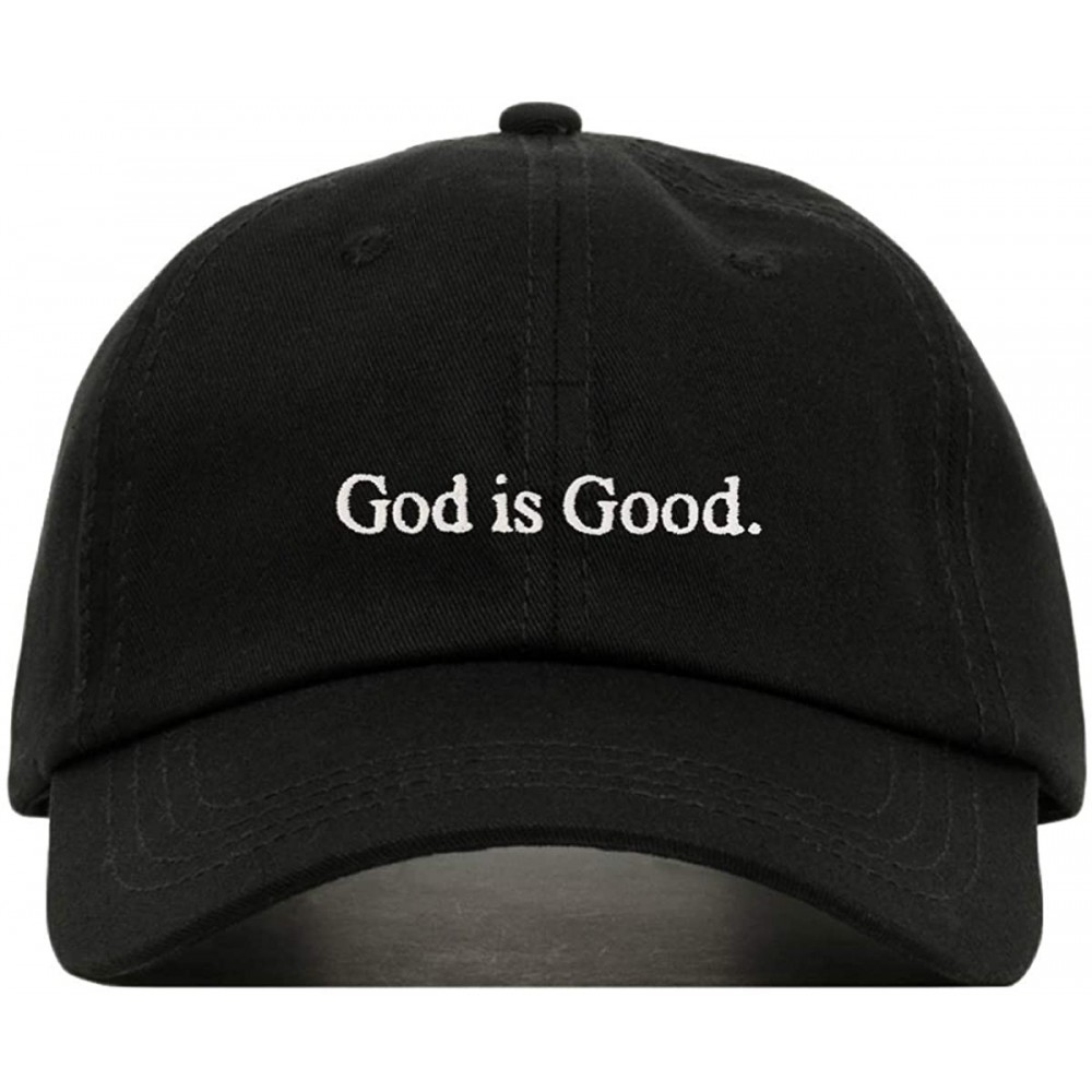 Baseball Caps God is Good Baseball Hat- Embroidered Dad Cap- Unstructured Soft Cotton- Adjustable Strap Back (Multiple Colors...