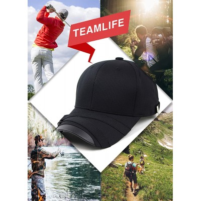 Baseball Caps Teamlife Max Cool Air Ventilation Mesh Back Performance Sport Outdoor Baseball Cap Hat for Man Women - Black - ...