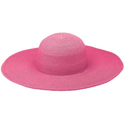 Sun Hats Women's Erin 5" Resort Hat - Fuchsia - CO11B3UIO0L $27.62