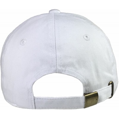 Baseball Caps Dog Mom Baseball Hat - Unisex Hat - Dog Lover Gift - White - CI18O9MIGWN $19.33
