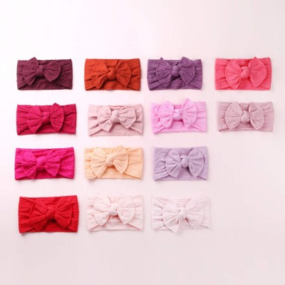 Headbands Headbands Turban Baby Accessories colors - Pink - CI18T2K7EIU $21.21