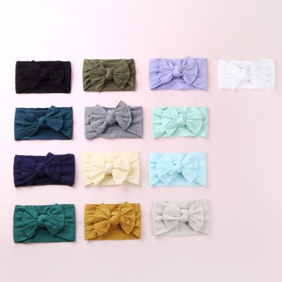 Headbands Headbands Turban Baby Accessories colors - Pink - CI18T2K7EIU $21.21