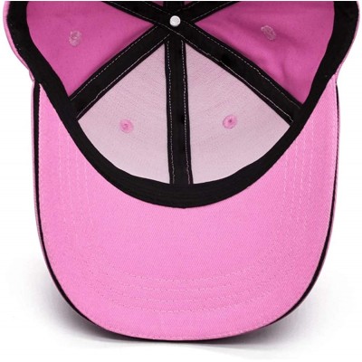 Baseball Caps Men's Women's 2019-world-series-baseball-championships-w-logo-Nats Cap Printed Hats Workout Caps - Pink-2 - C71...