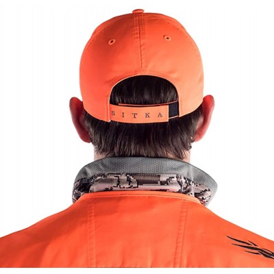 Baseball Caps Men's Ballistic Cap- Blaze Orange- One Size Fits All - CR1235ZWT3T $32.96