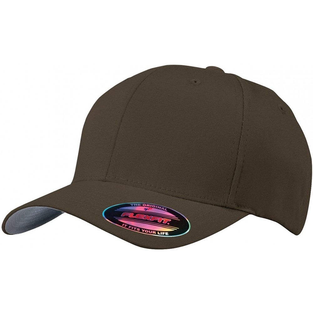 Baseball Caps Flexfit Cap. C865 Brown S/M - CB1838RIZ3H $8.77