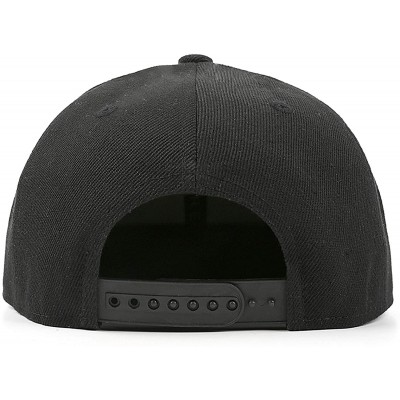 Baseball Caps Dad Delicious-Domino's-Pizza- Snapback Hat Cute mesh Caps - Black-22 - CJ18T4U4C0O $21.66