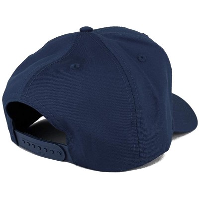 Baseball Caps Adjustable Solid Color Plain Cotton Polyester Blank Snapback Baseball Style Cap - Navy - C812M41TYZL $14.89