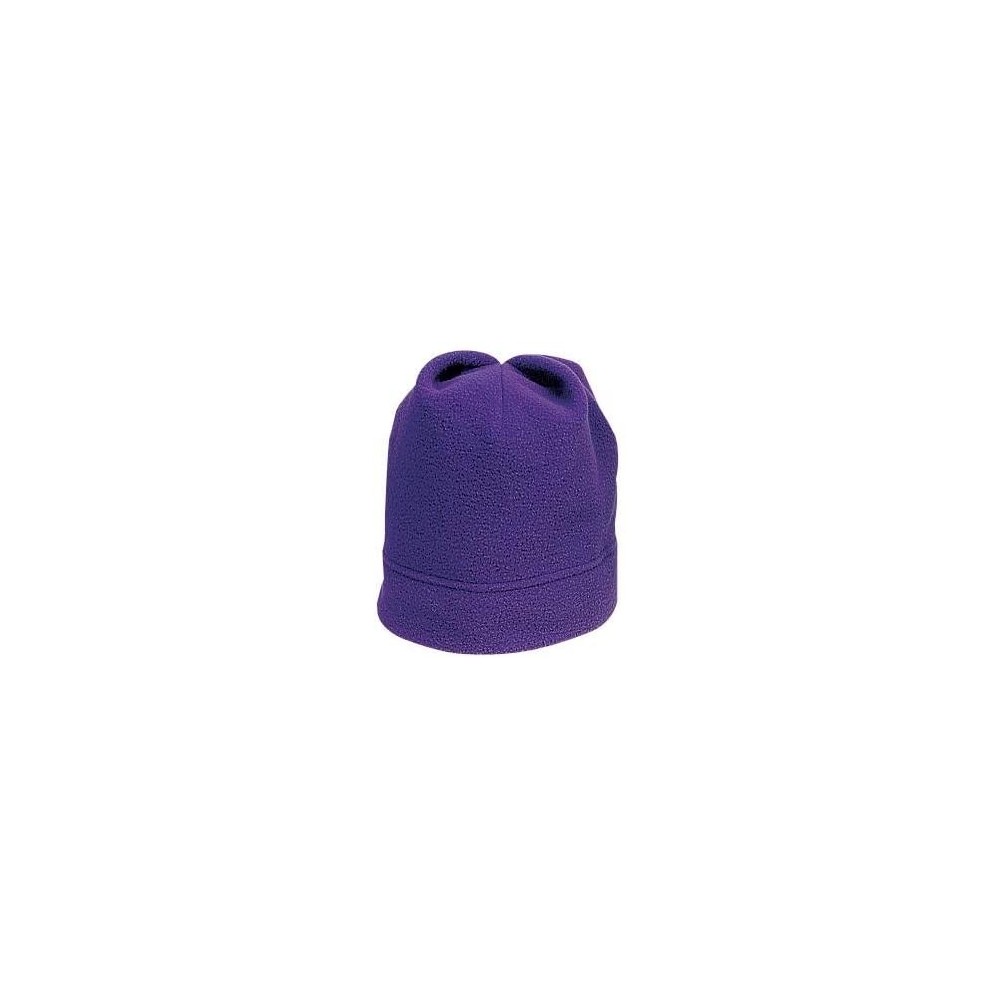 Skullies & Beanies Men's R Tek Stretch Fleece Beanie - Purple - CM11NGRNVI9 $11.50