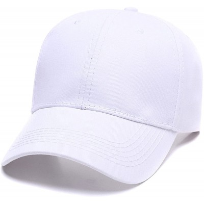 Baseball Caps Custom Embroidered Baseball Caps Ponytail Messy High Bun Hat Ponycaps Adjustable Mesh Trucker Hats - White-1 - ...