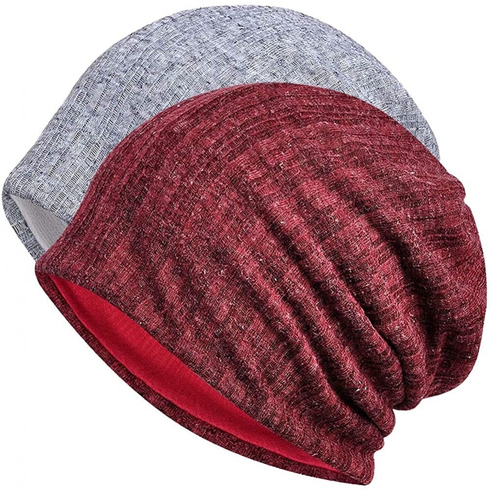 Skullies & Beanies Womens Cotton Beanie Chemo Caps for Cancer Patients - CR1938MQXWS $16.75