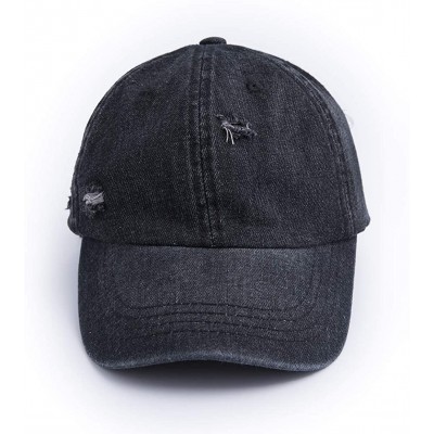 Baseball Caps Base Ball Cap for Women and Men Kids - Dark Jean - CV18Y3ASST6 $9.26