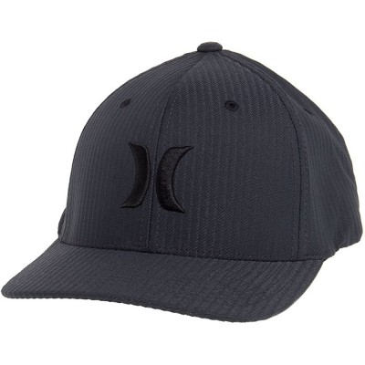 Baseball Caps Men's Black Textures Baseball Cap - Black Flow - CG185UWC7QG $27.79