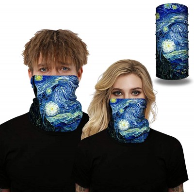 Balaclavas Multifunctional Neck Gaiter Rave Galaxy Neck Scarf Bandana Headwear Sun UV Dust Protection - B03 - CN197Y4WQDA $12.59