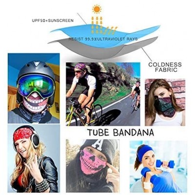 Balaclavas Multifunctional Neck Gaiter Rave Galaxy Neck Scarf Bandana Headwear Sun UV Dust Protection - B03 - CN197Y4WQDA $12.59