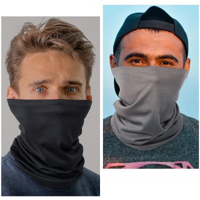 Balaclavas Neck Gaiter Headband Set - Neck Balaclava and Sport Scarf UV Protection Face Neck Bandana for Fishing Running - CC...