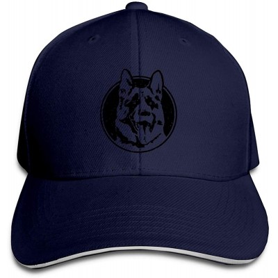 Baseball Caps Pitter Patter LetterKenny Adjustable Sandwich Baseball Cap for Men and Women - Navy - CV18OL8NT5L $8.09